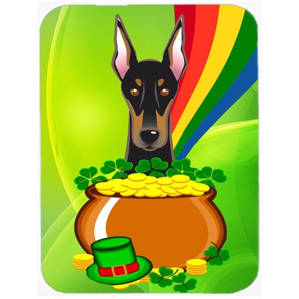 Carolines Treasures Doberman St. Patricks Day Mouse Pad- Hot Pad or Trivet BB1989MP